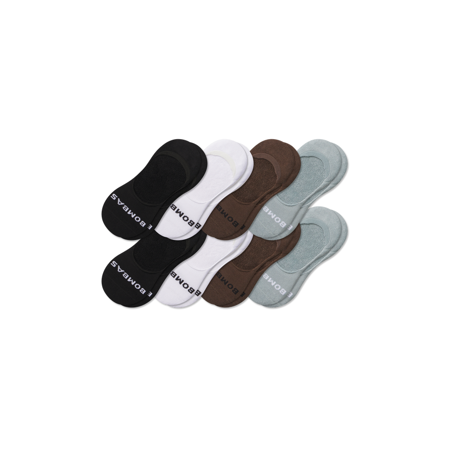 Men's Mid-Cut Cushioned No Show Sock 8-Pack - Fresh School Cushion