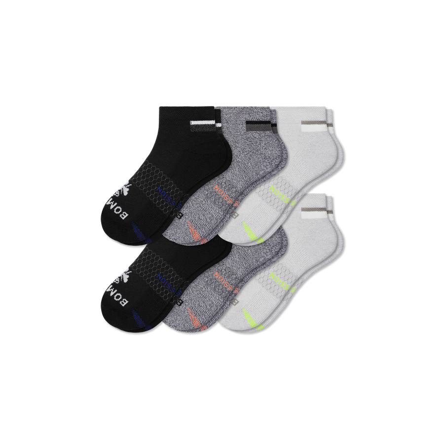 Men's Performance Compression Ankle Sock 6-Pack - Daily Race Support