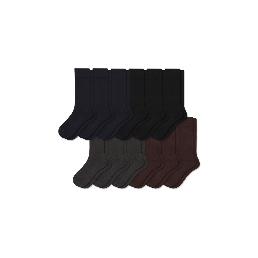 Men's Dress Calf Sock 12-Pack - Active Recovery Pair