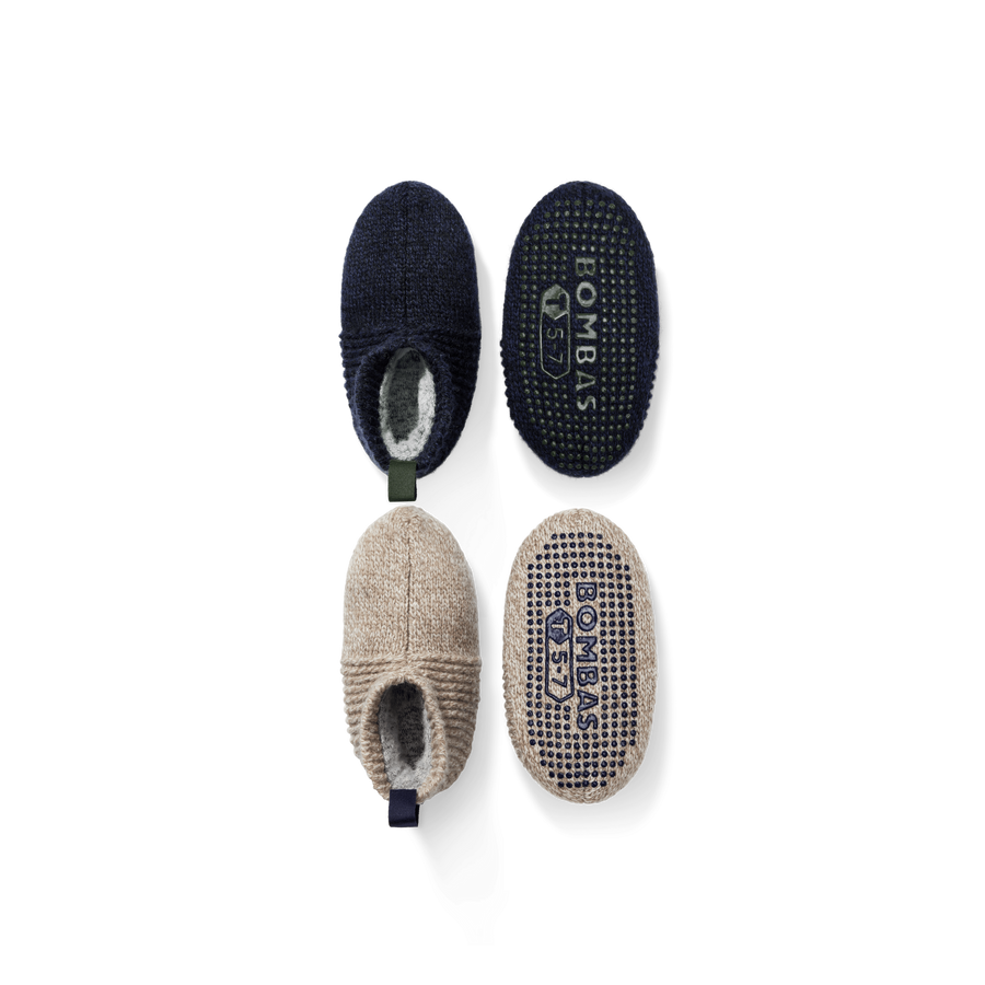 Toddler Gripper Slipper 2-Pack - Indoor Morning Wear