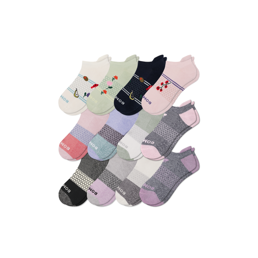 Women's Ankle Sock 12-Pack - Steady Studio Step