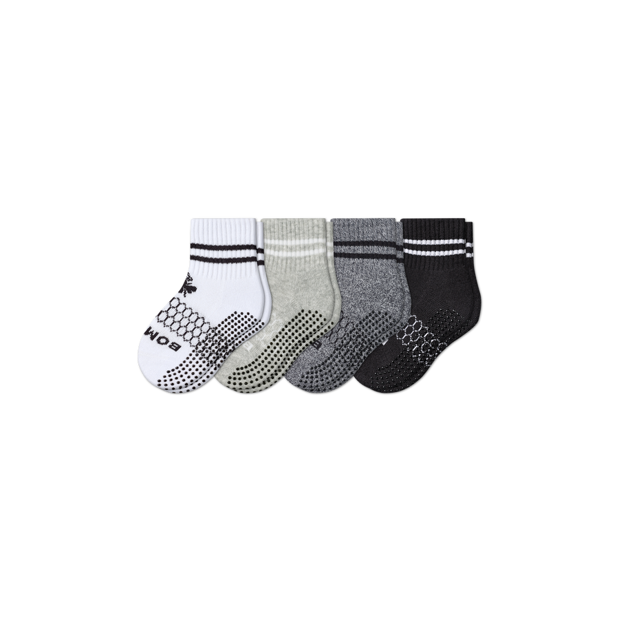 Toddler Originals Gripper Calf Sock 4-Pack - Active Weekend Move