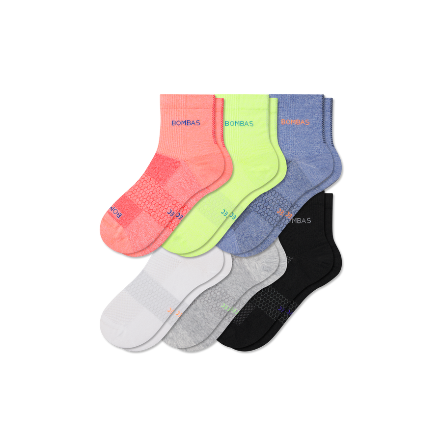 Men's UltraLite Sport Quarter Sock 6-Pack - Modern Shift Rotation