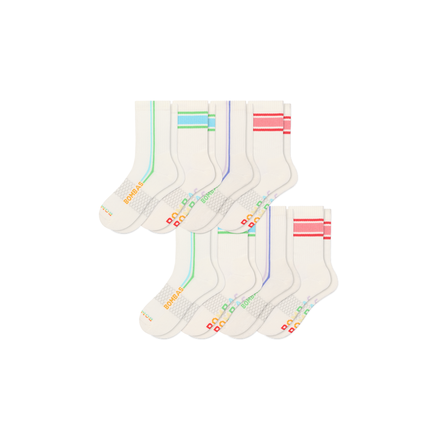 Pride Half Calf Sock 8-Pack - Steady Shift Wear