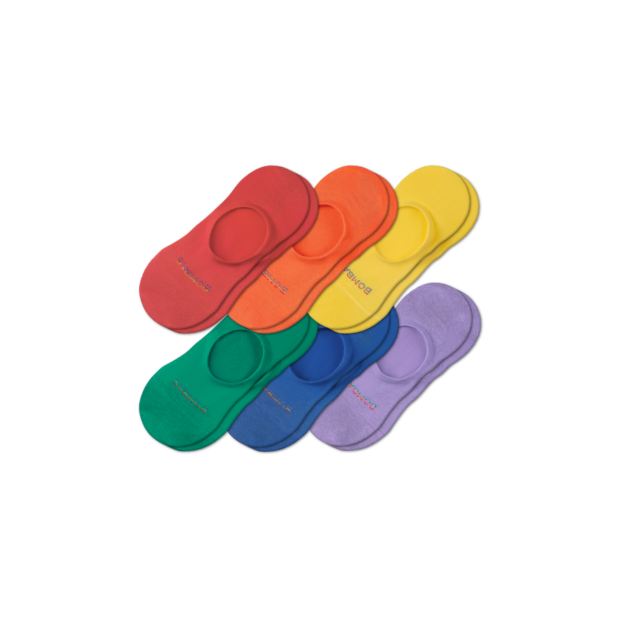Pride Lightweight No Show Sock 6-Pack - Outdoor Crew Cushion