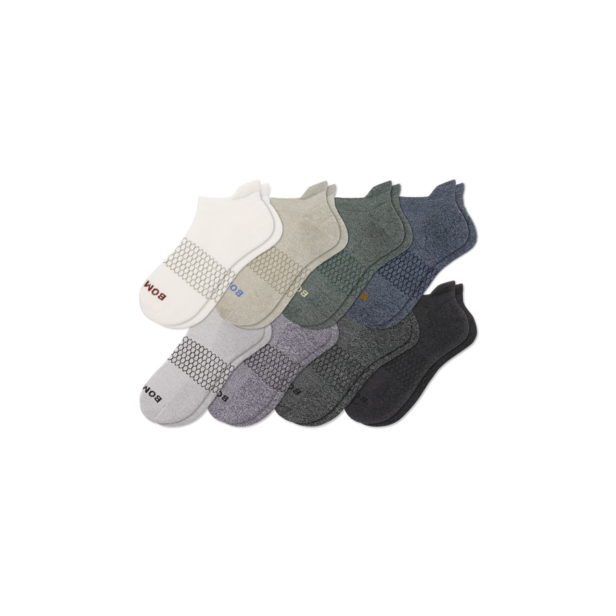 Men's Marl Ankle Sock 8-Pack - Run Home Rotation