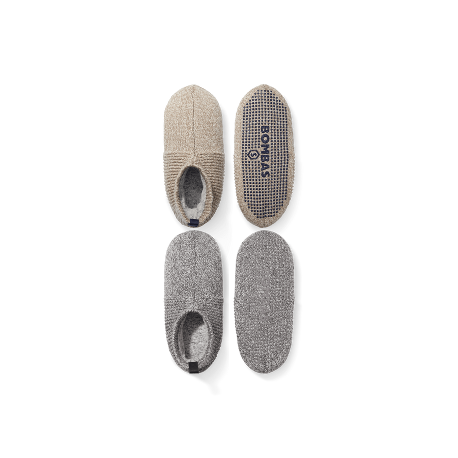 Women's Gripper Slipper 2-Pack - Cozy Cabin Comfort