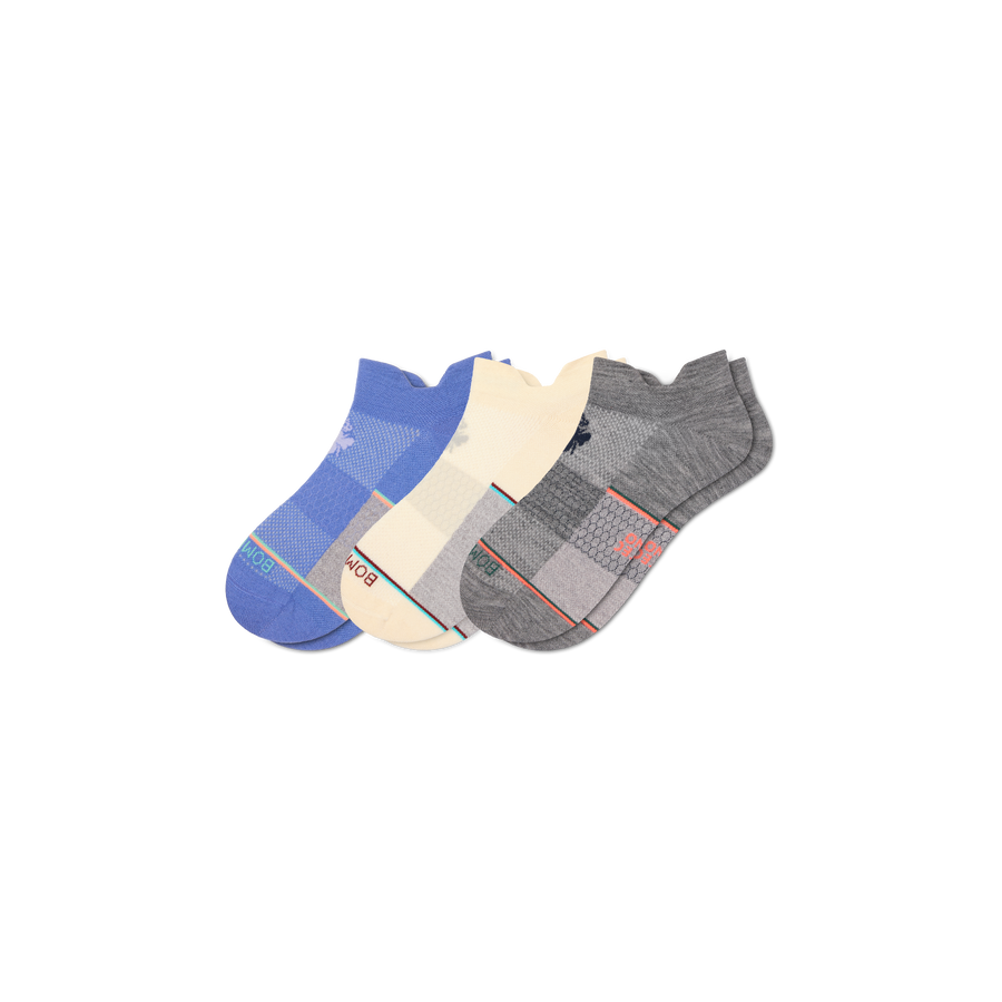 Women's UltraLite Sport Merino Wool Blend Ankle Sock 3-Pack - Classic Run Step