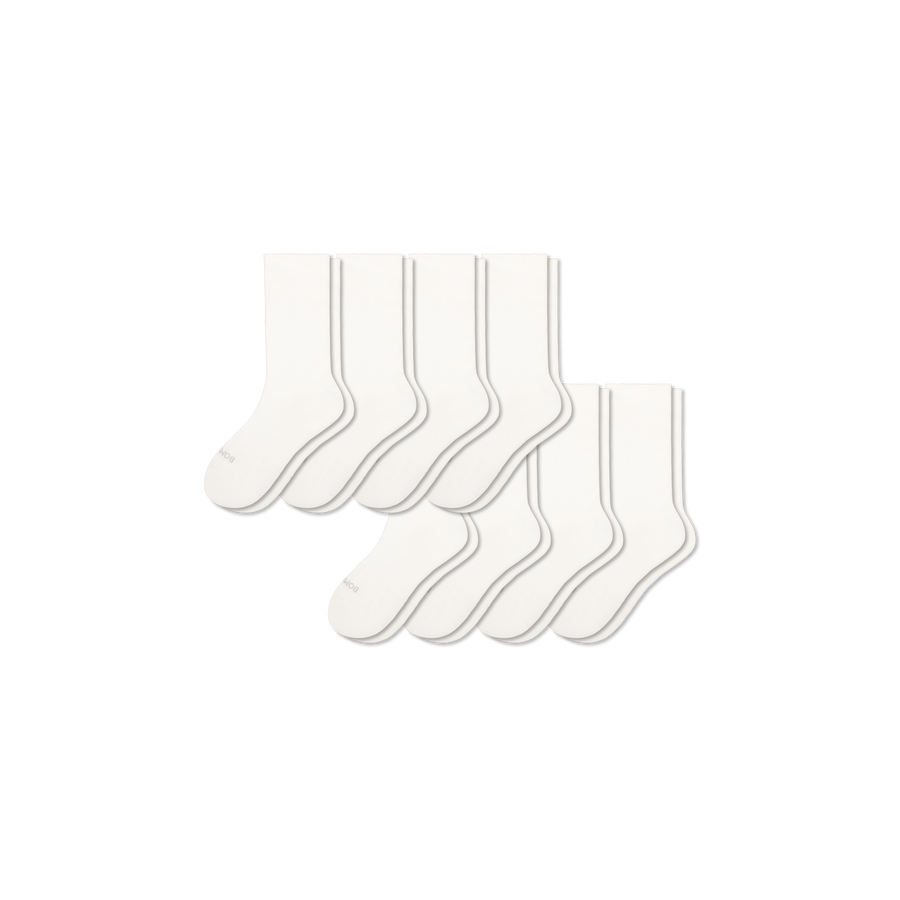 Youth Lightweight Calf Sock 8-Pack - Daily Crew Wear