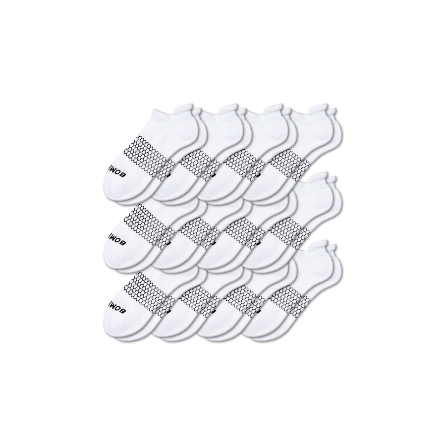 Women's Solids Ankle Sock 12-Pack - Breathable Shift Pair