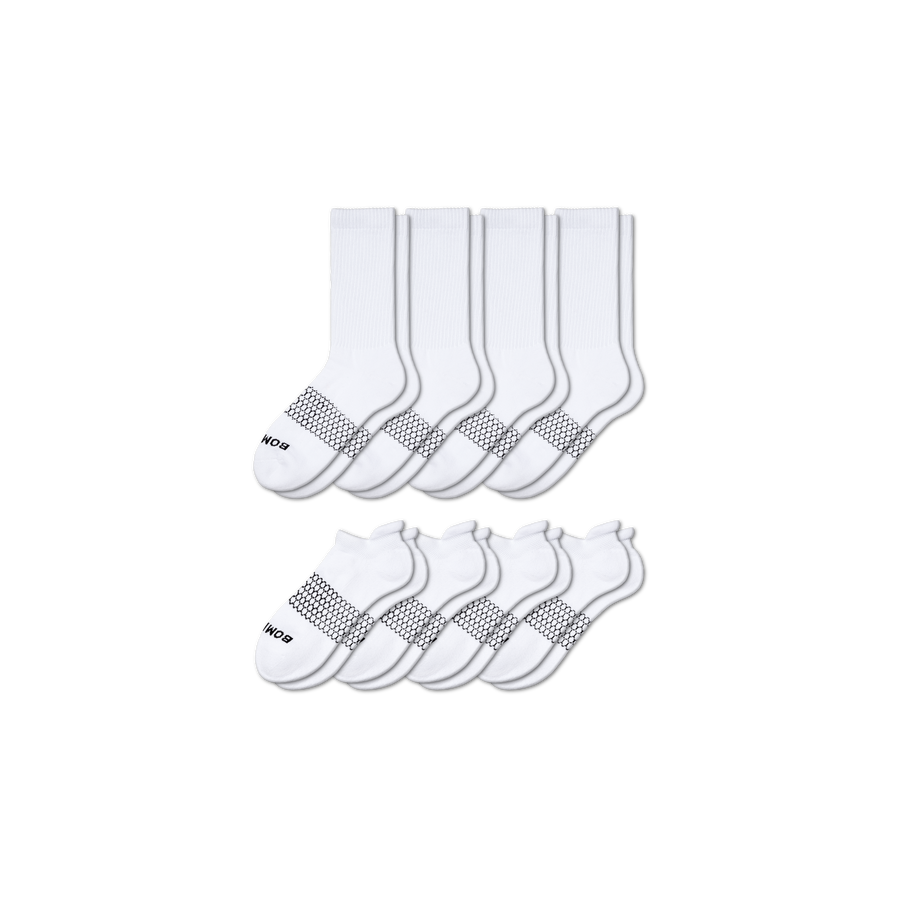 Women's Calf & Ankle Sock 8-Pack - Studio No Show Pair