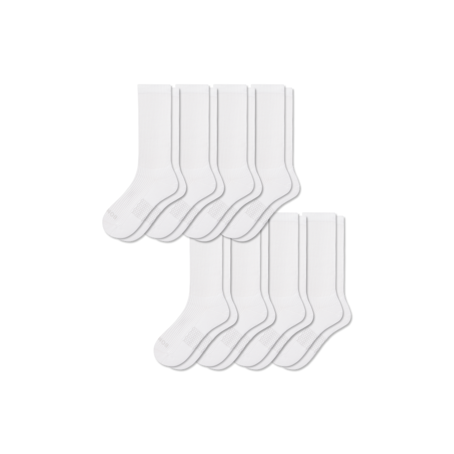 Women's Modern Rib Calf Sock 8-Pack - Daily Recovery Support